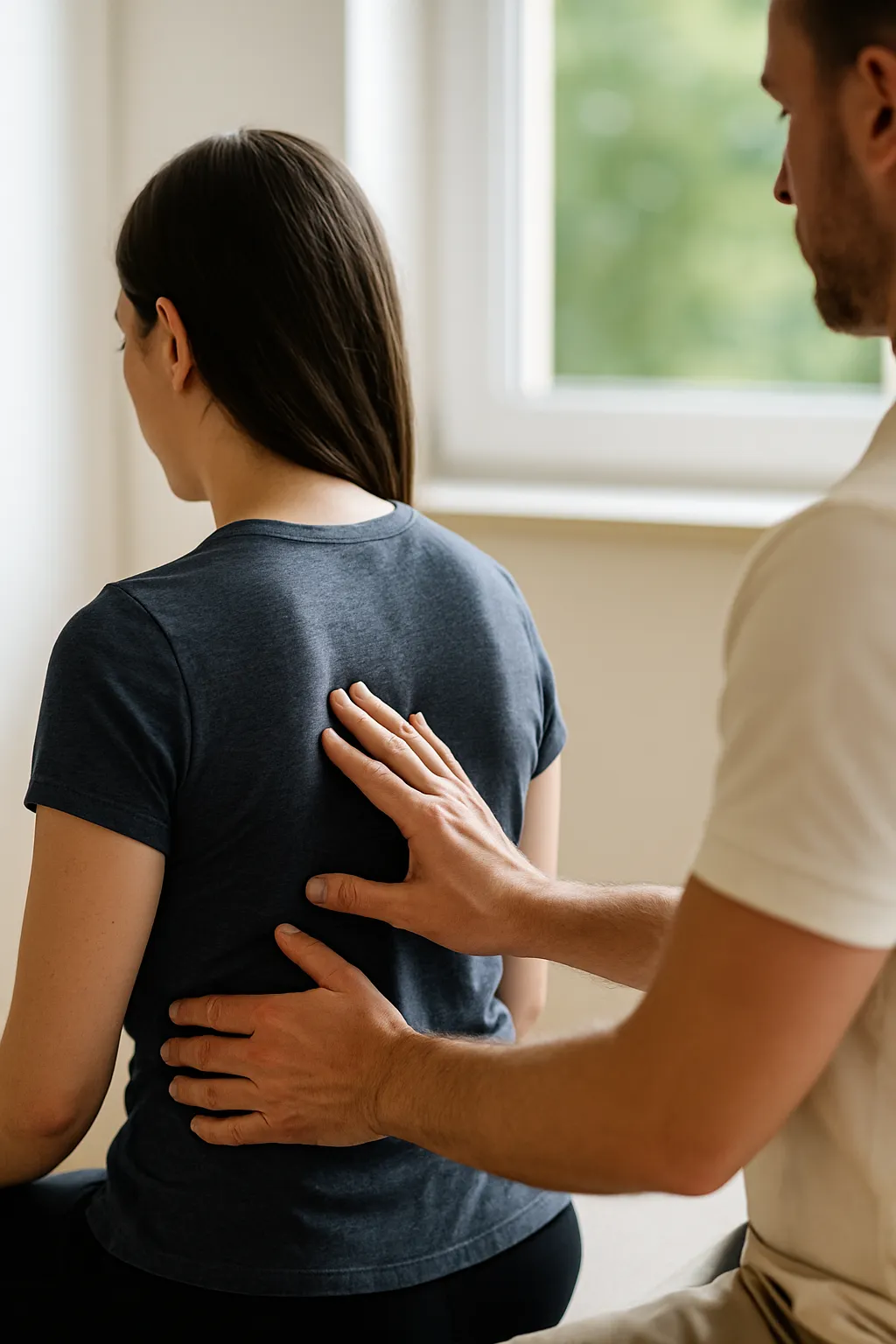 Körperarbeit auf der Liege – Coaching bei Laufergo Heidelberg