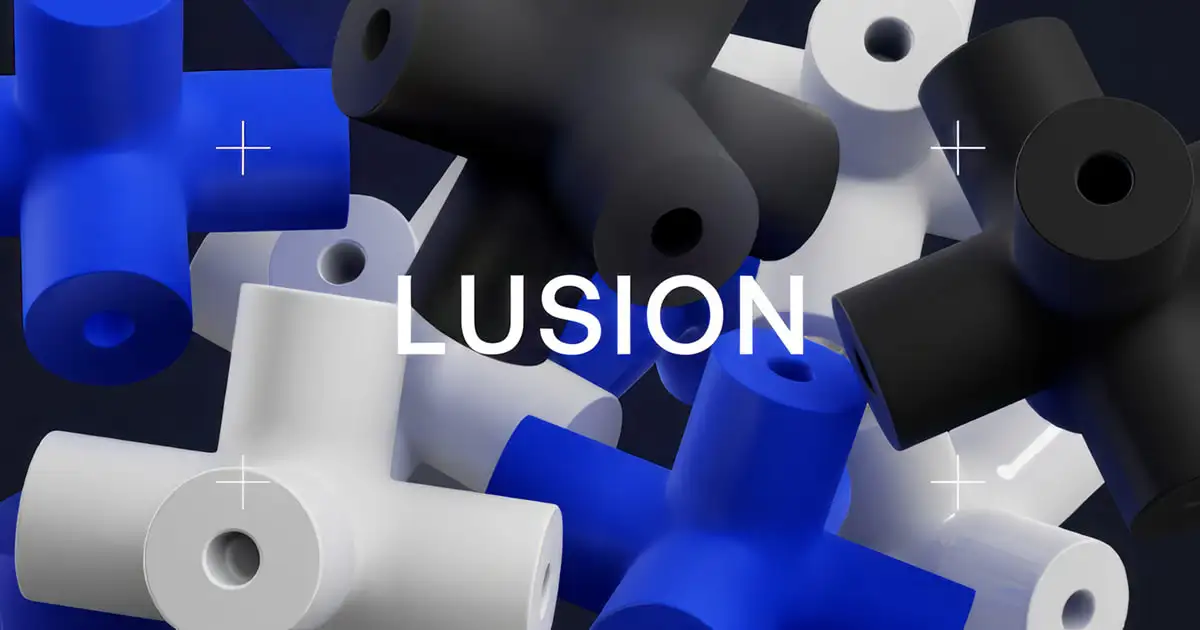 Lusion studio with immersive WebGL 3D environments