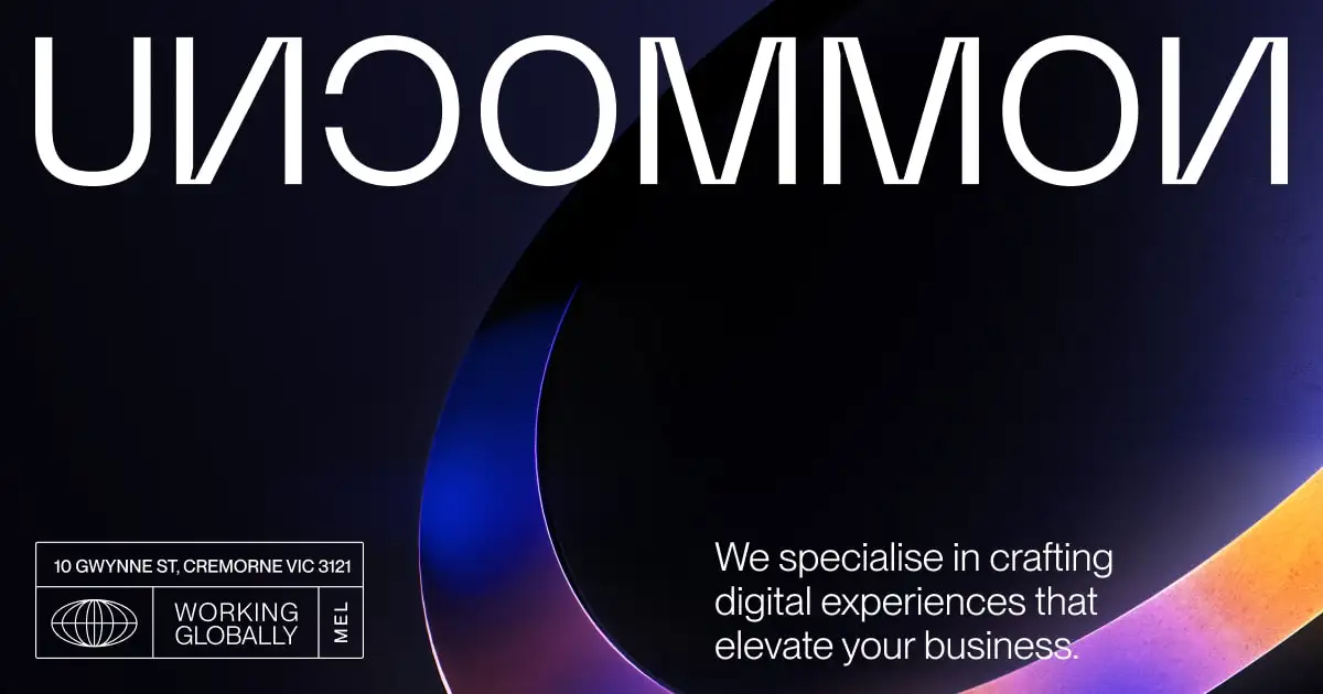 Uncommon Studio with smooth staggered grid animations