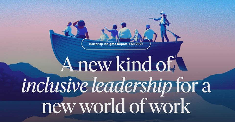 BetterUp coaching website with subtle typography animation for readability
