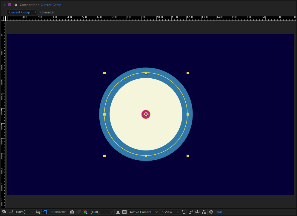 After Effects center anchor point shortcut