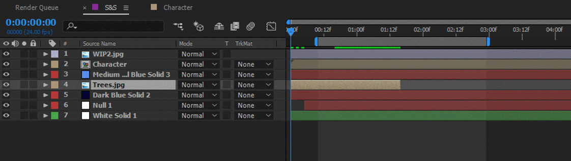 After Effects replace footage shortcut