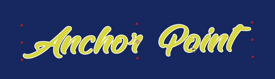 After Effects anchor point demonstration