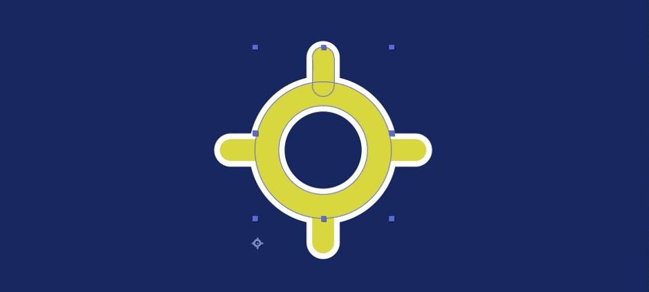 After Effects anchor point demonstration