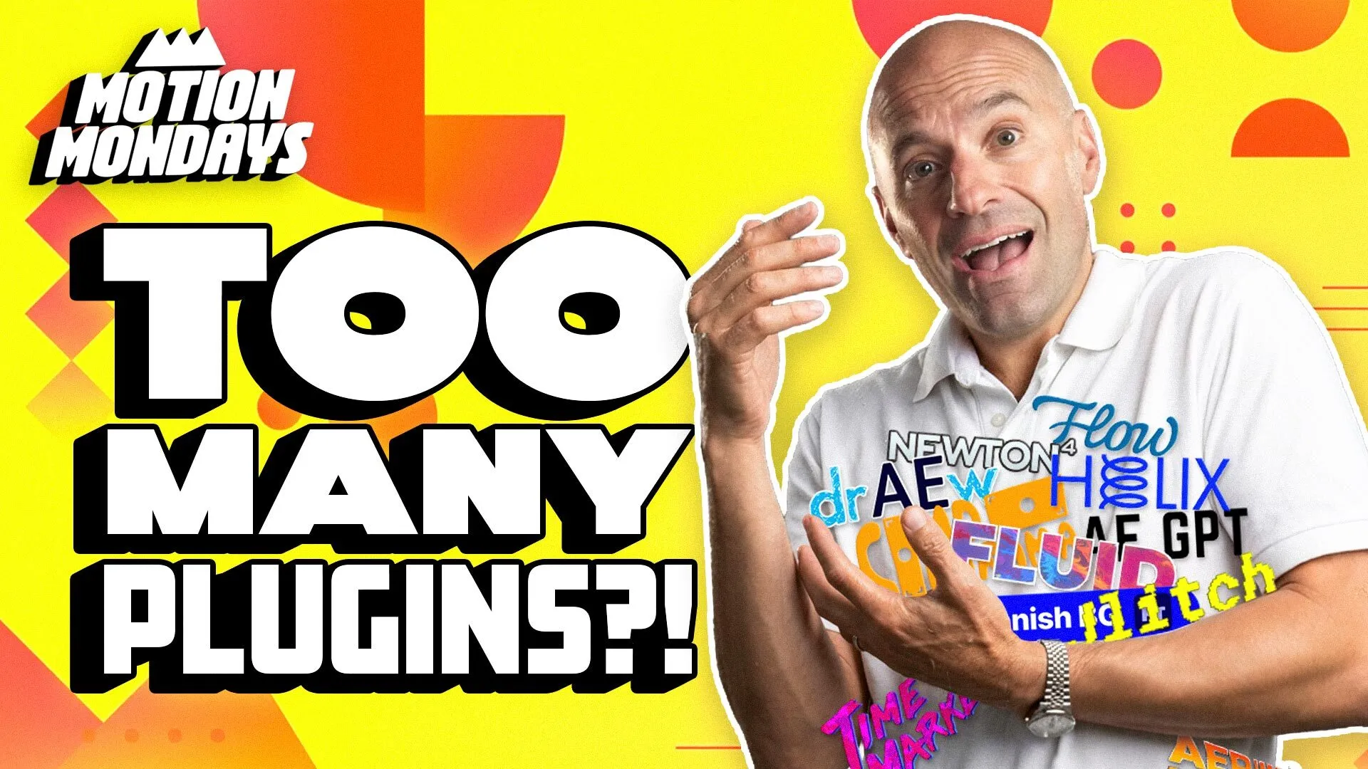 Motion Mondays - Too Many Plugins?! - Joey Korenman with plugin logos