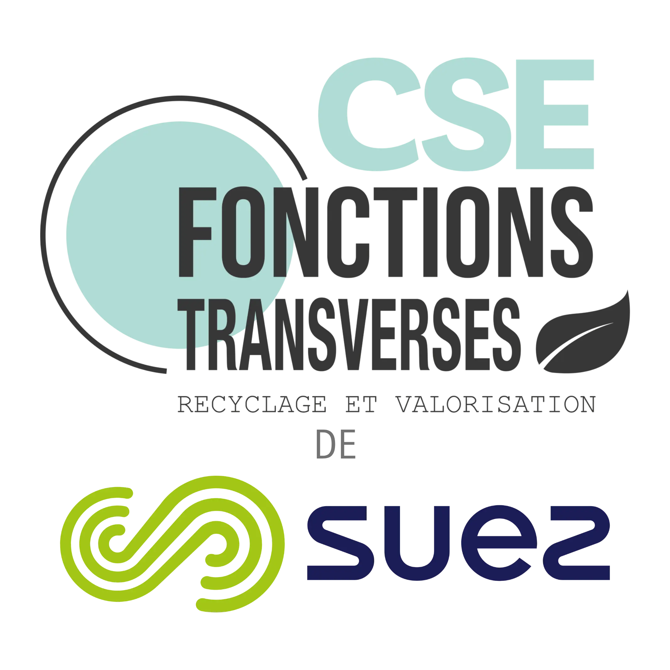 Suez logo du CSE fonctions transverses