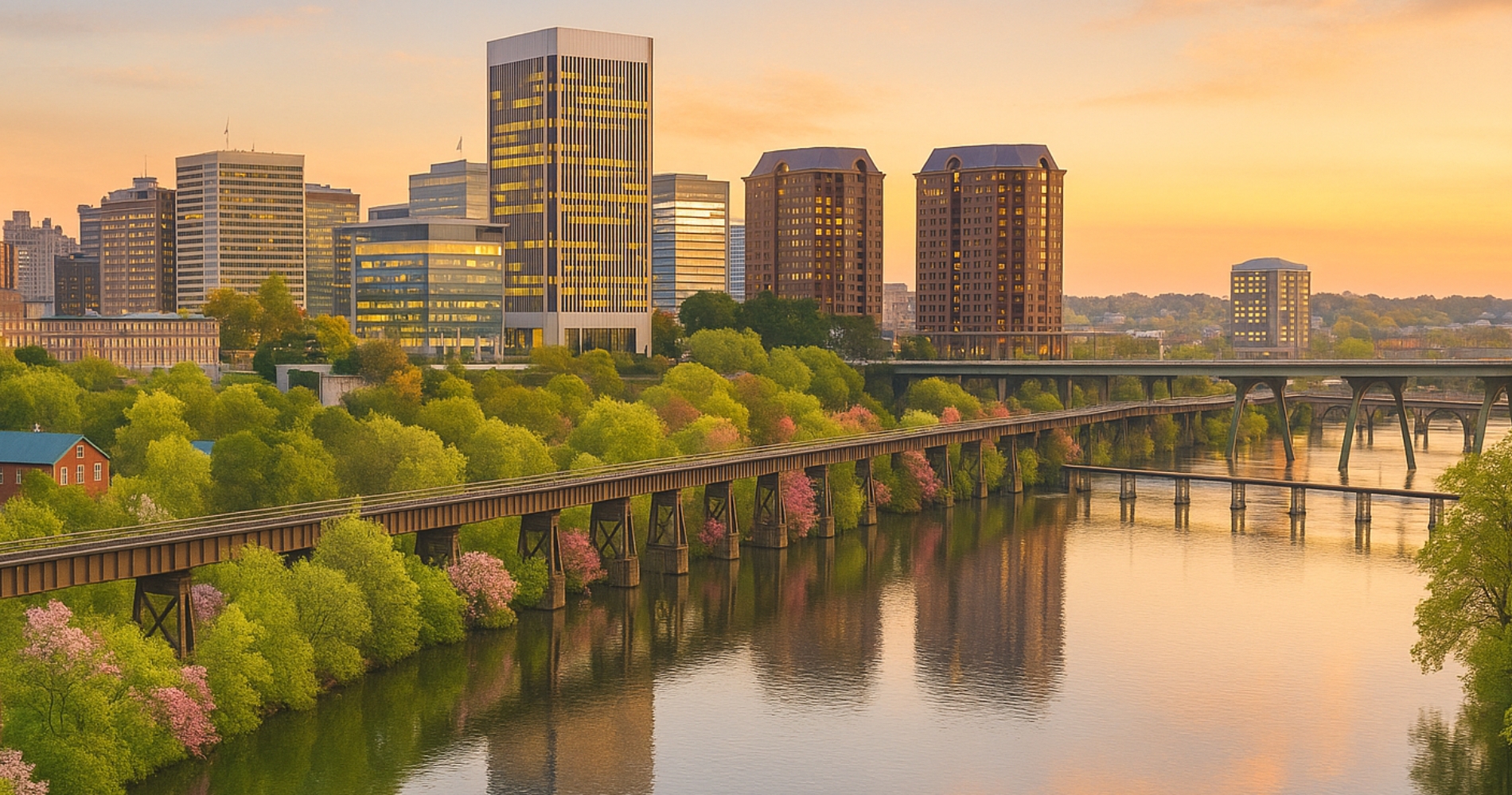 Richmond, Virginia in Spring