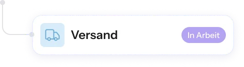 versand - in arbeit