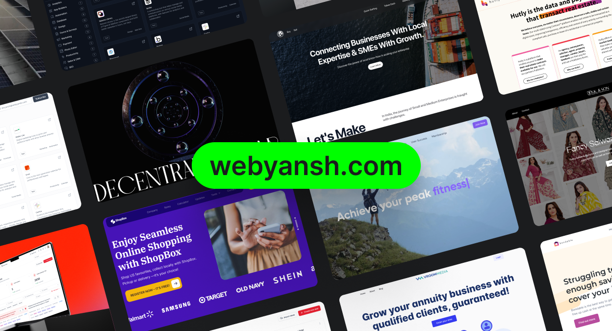 Webyansh: Webflow expert agency in India