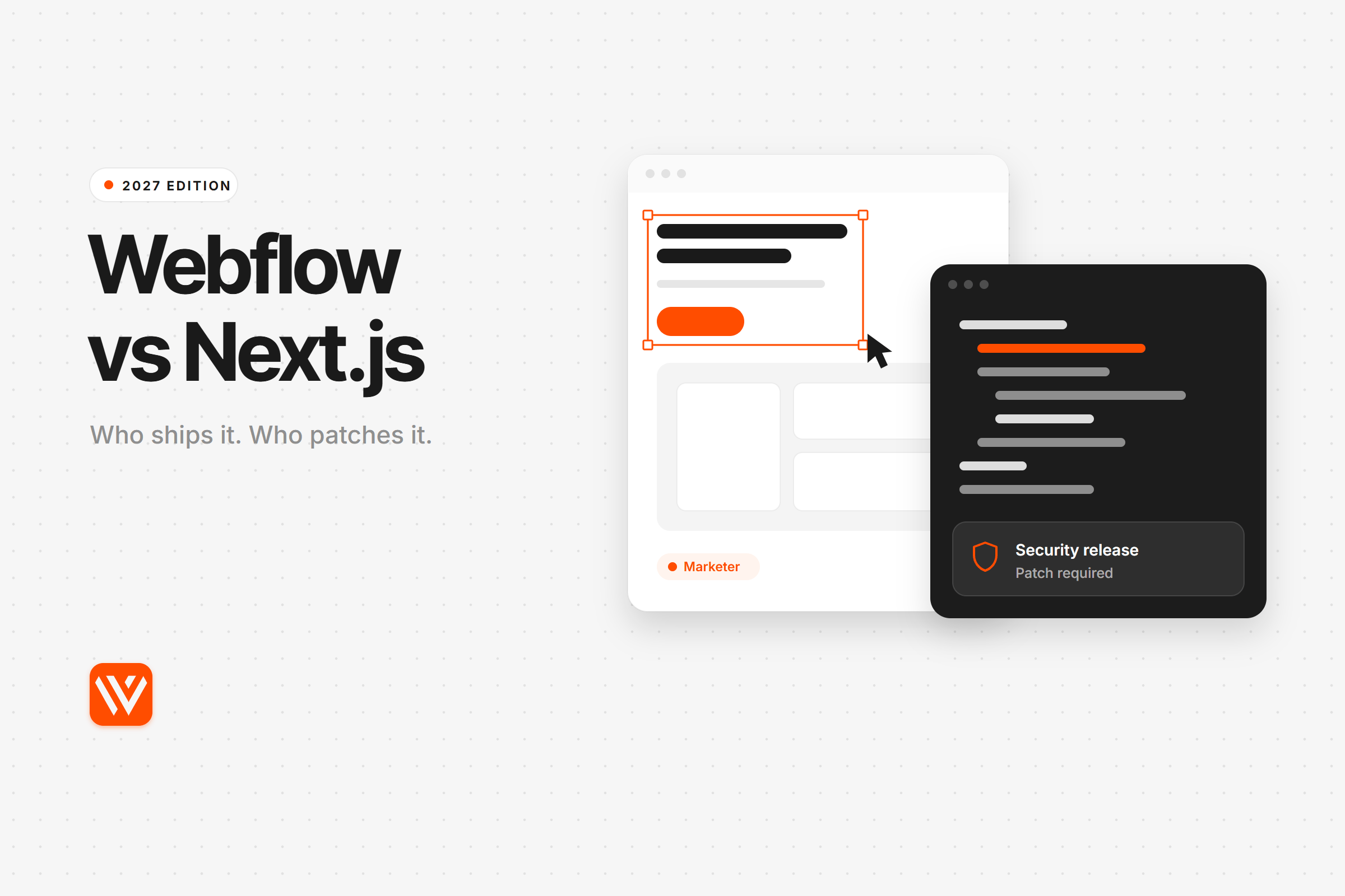 Webflow vs Next.js: Which Should You Use in 2027?