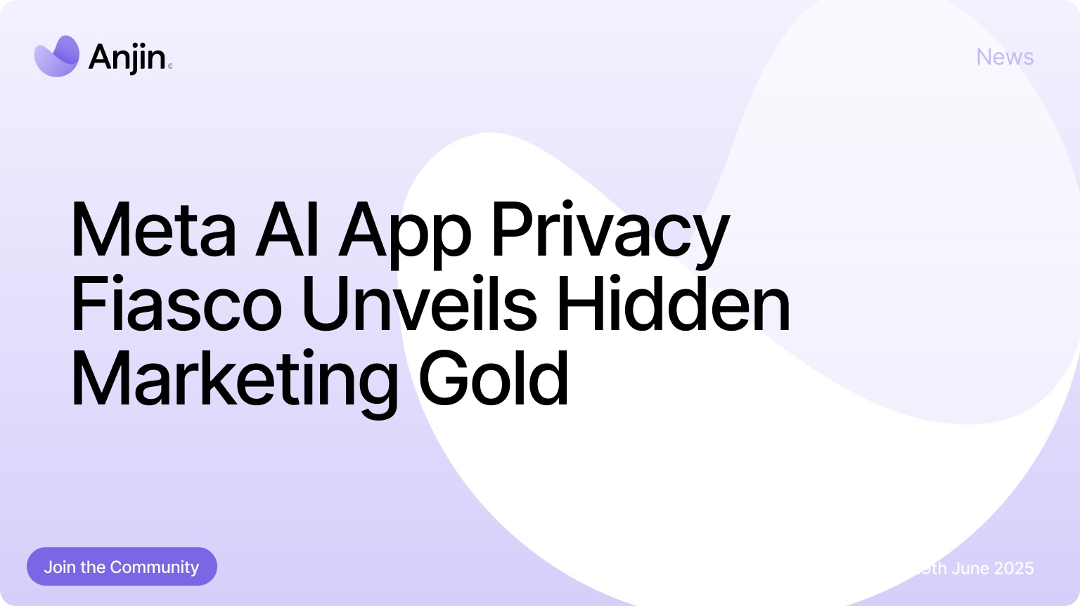 Meta's AI app privacy issues reveal a unique marketing opportunity for brands. Act now to protect and leverage user data.
