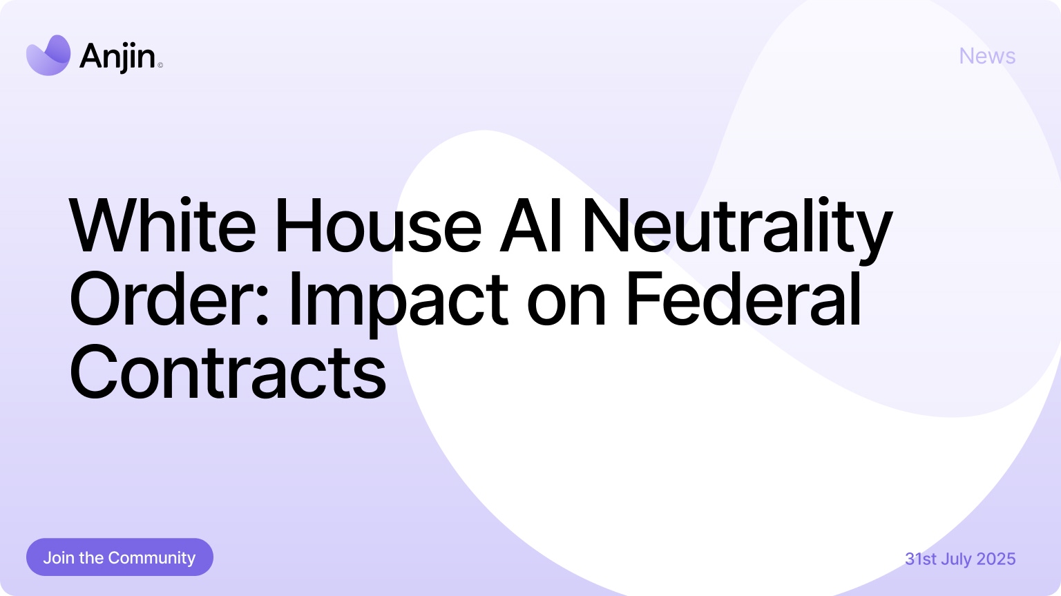 Unpack the AI neutrality order's implications and seize federal contract opportunities.