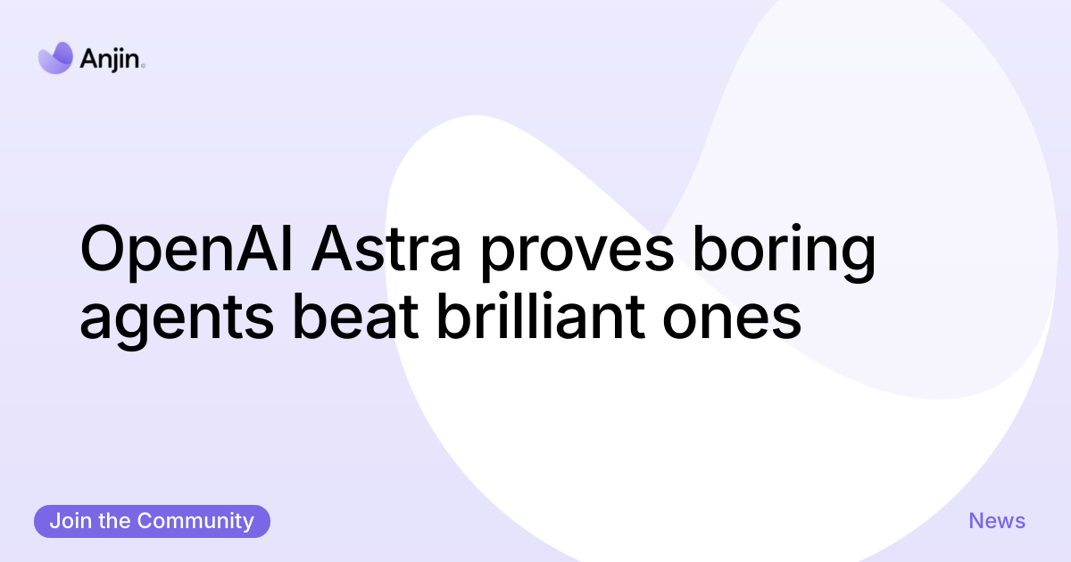Inside Anjin latest article. Discover insights into Anjin AI and the inner workings of a start up AI agency