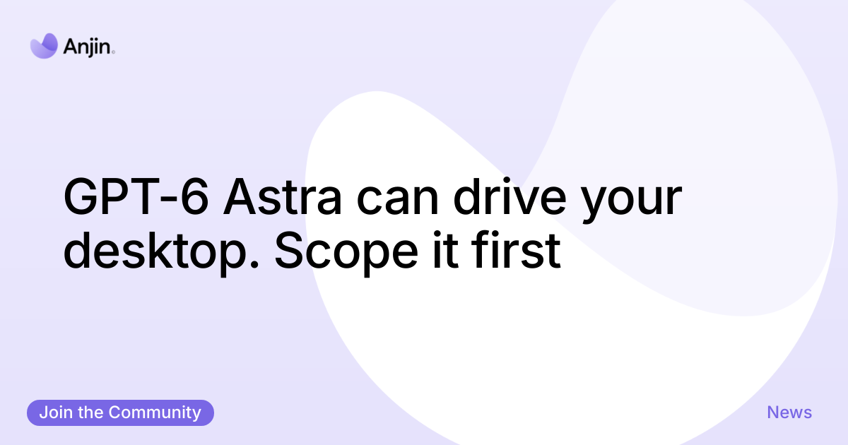 Inside Anjin latest article. Discover insights into Anjin AI and the inner workings of a start up AI agency