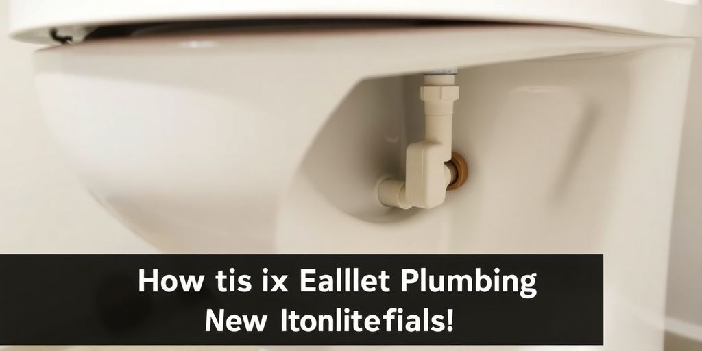 A toilet with an open water supply valve in focus.