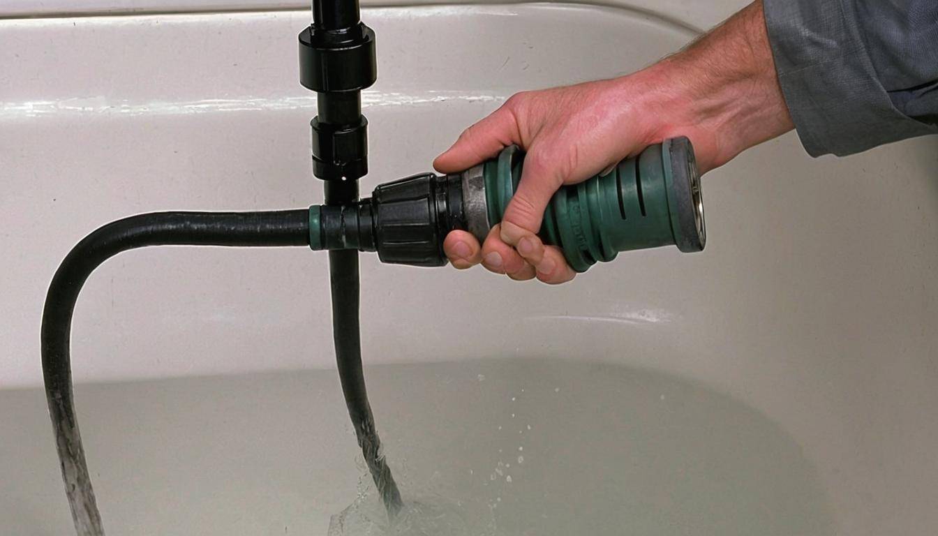 Pressure jetting in action