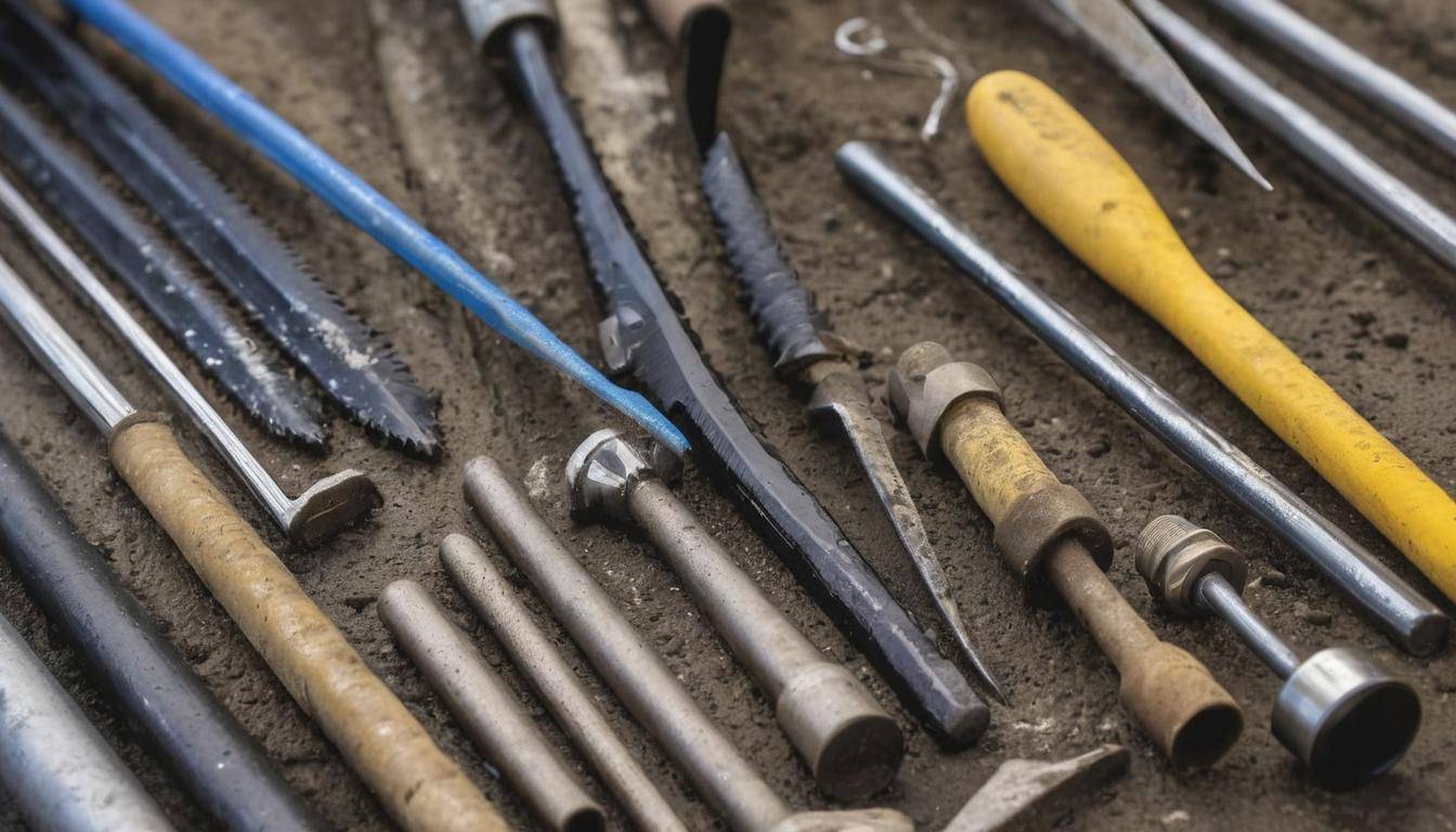 Plumber's drain clearing tools