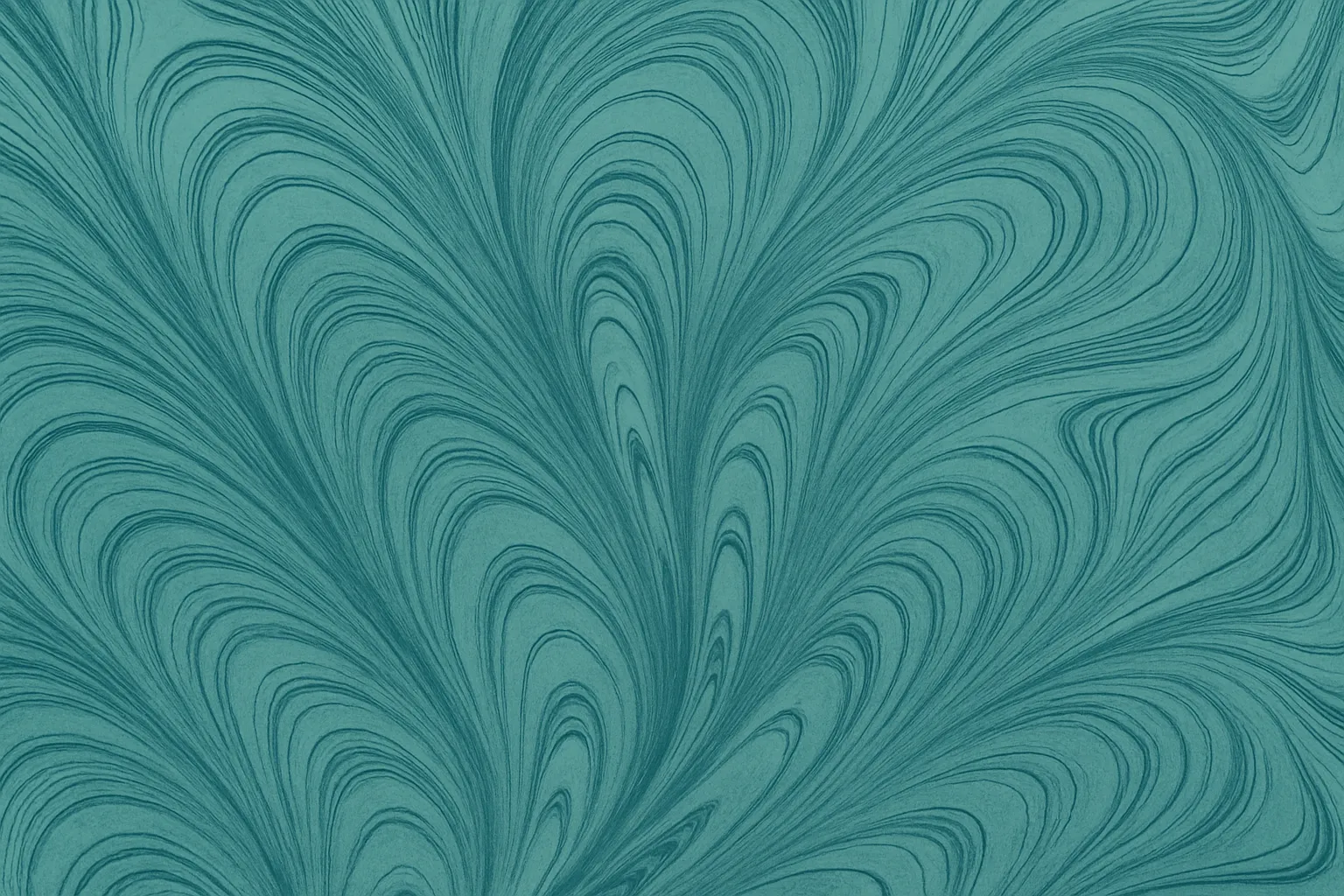 Abstract cover with interlocking blocks shifting into a new arrangement around a central flowing path