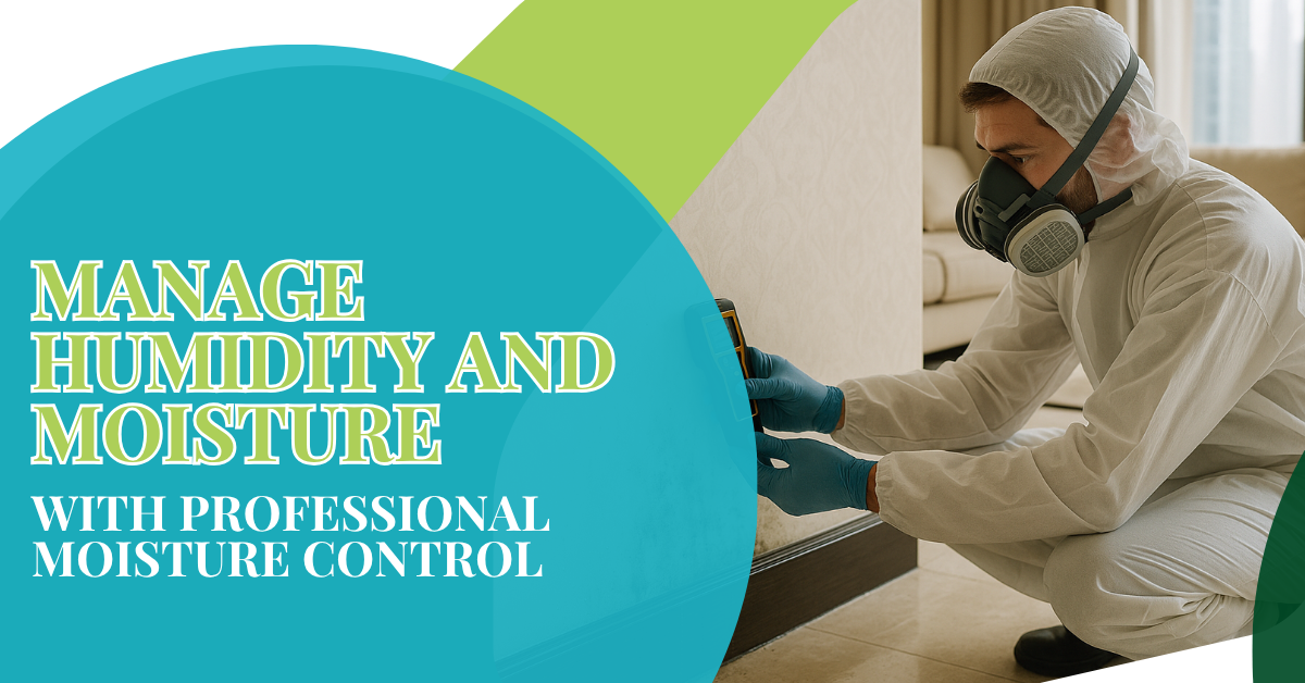 Manage Humidity and Moisture with Professional Moisture Control