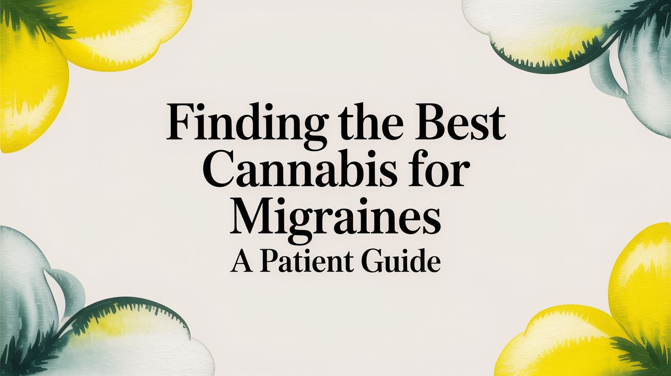Finding the Best Cannabis for Migraines A Patient Guide