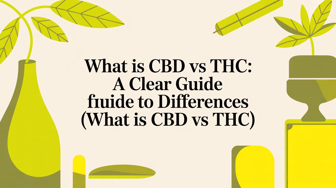 What is CBD vs THC: A Clear Guide to Differences (what is cbd vs thc)