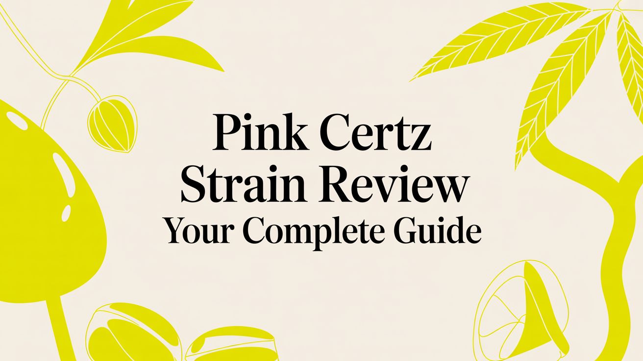 Pink Certz Strain Review Your Complete Guide