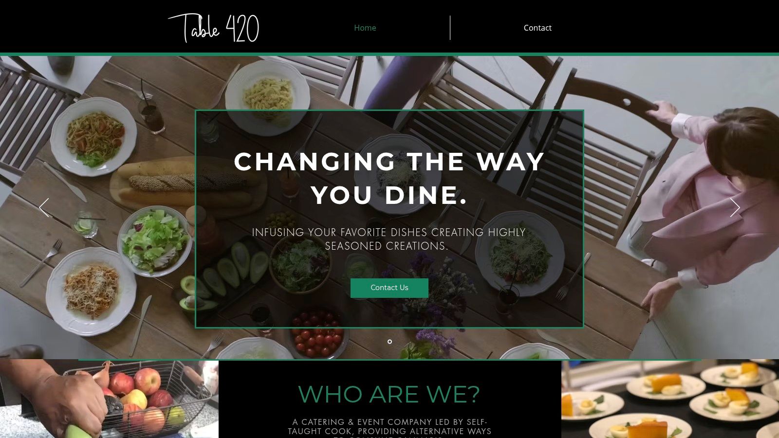 Table 420 – Private Infused Dining, Catering, and Events (DC/MD)