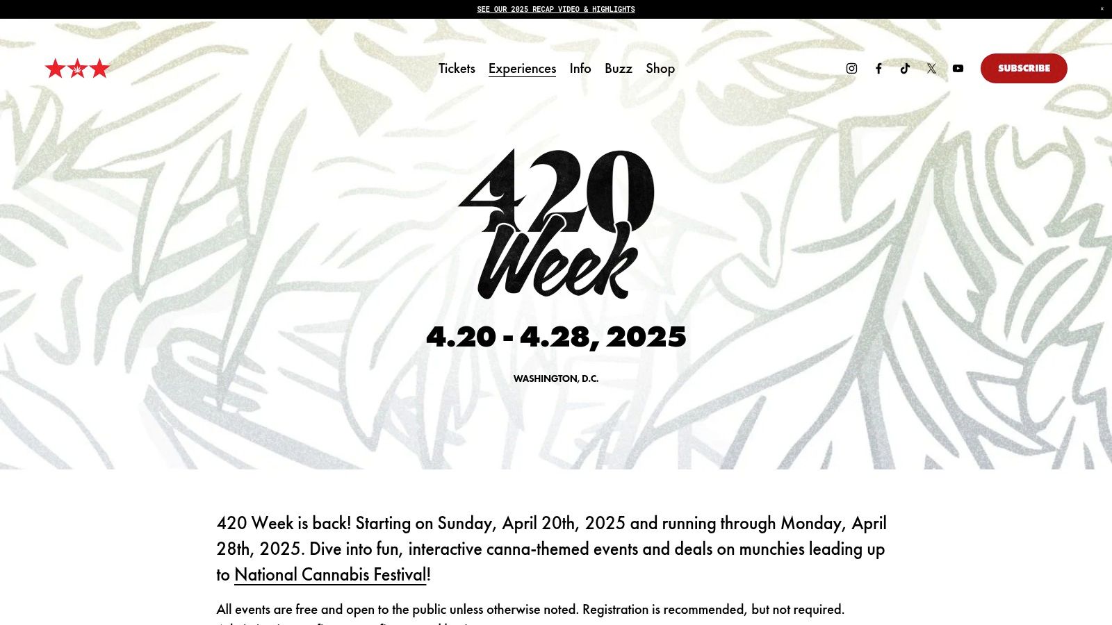 NCF 420 Week
