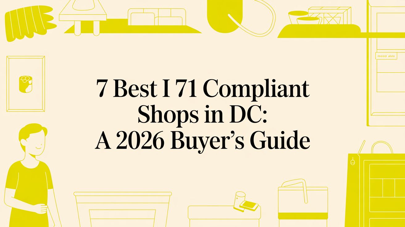 7 Best I 71 Compliant Shops in DC: A 2026 Buyer's Guide