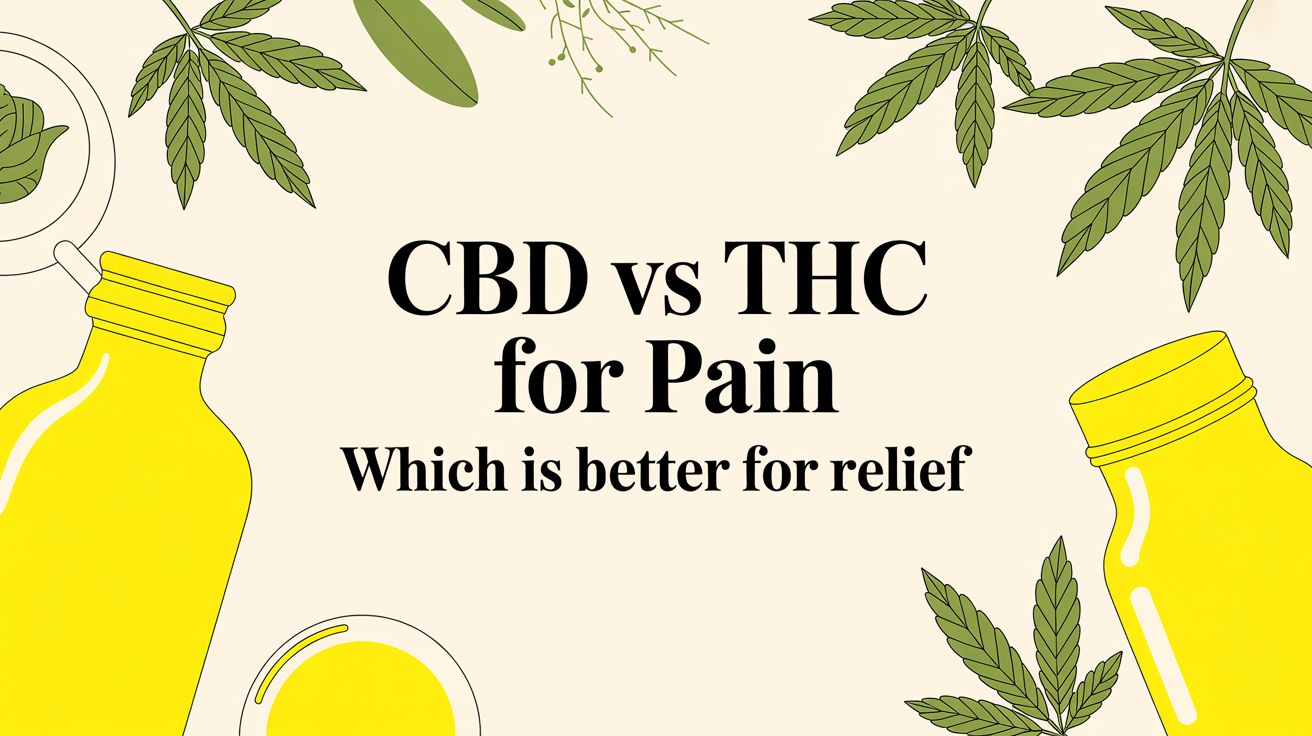 CBD vs THC for Pain Which Is Better for Relief