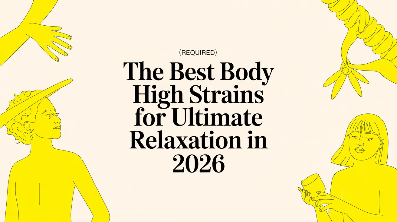 The Best Body High Strains for Ultimate Relaxation in 2026