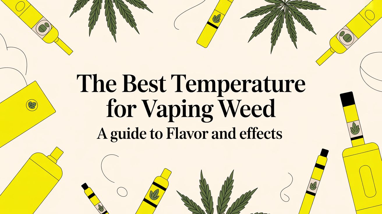 The Best Temperature for Vaping Weed A Guide to Flavor and Effects