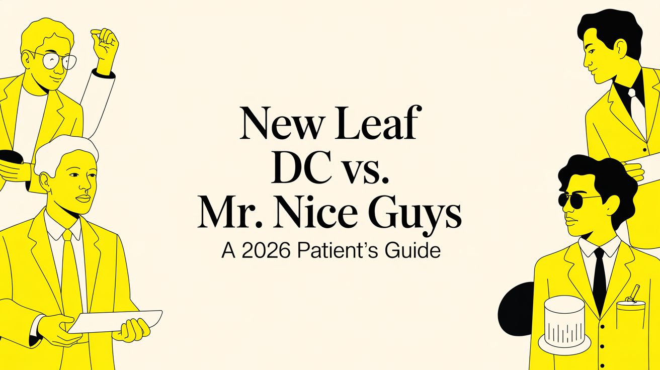 New Leaf DC vs Mr. Nice Guys: A 2026 Patient's Guide
