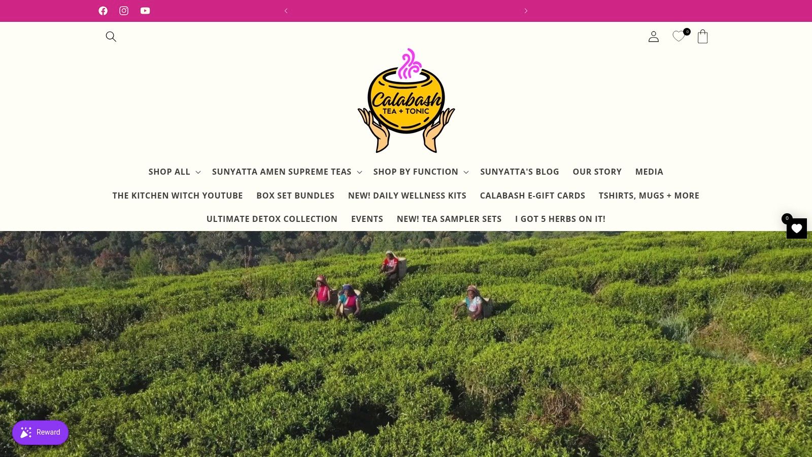 Calabash Tea & Tonic (Shaw)