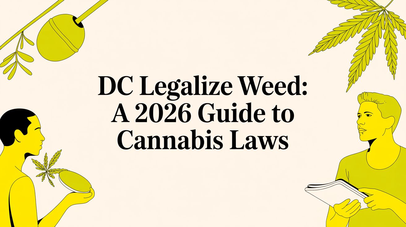 DC Legalize Weed: A 2026 Guide to Cannabis Laws