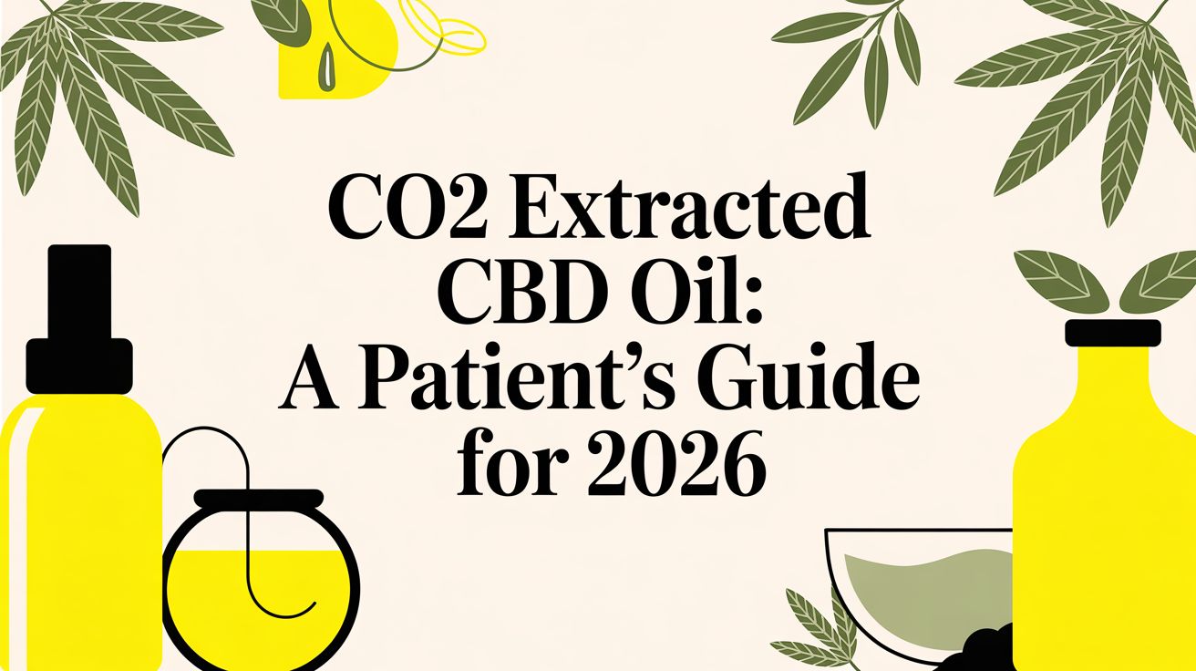 CO2 Extracted CBD Oil: A Patient’s Guide for 2026