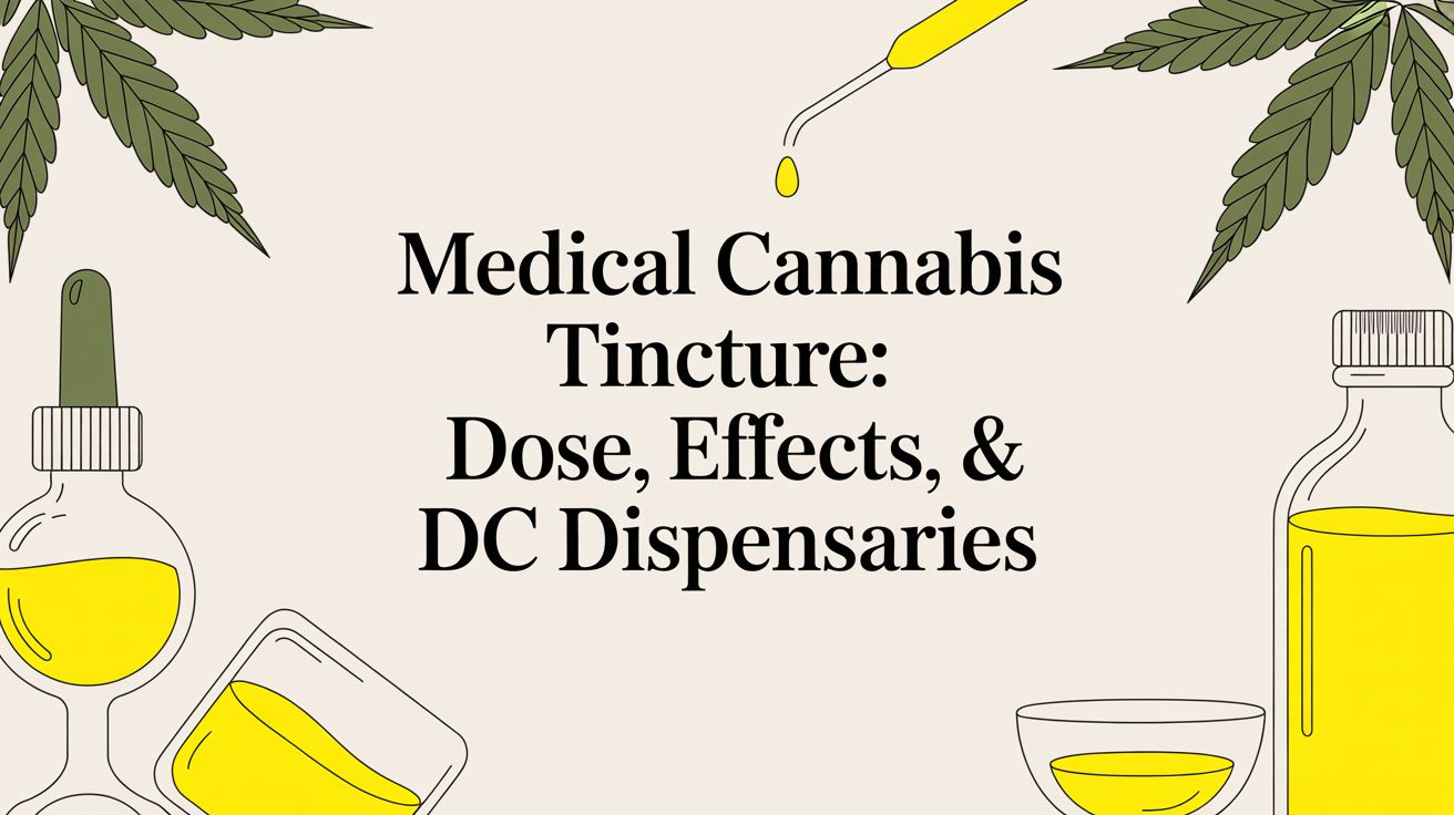 Medical Cannabis Tincture: Dose, Effects, & DC Dispensaries
