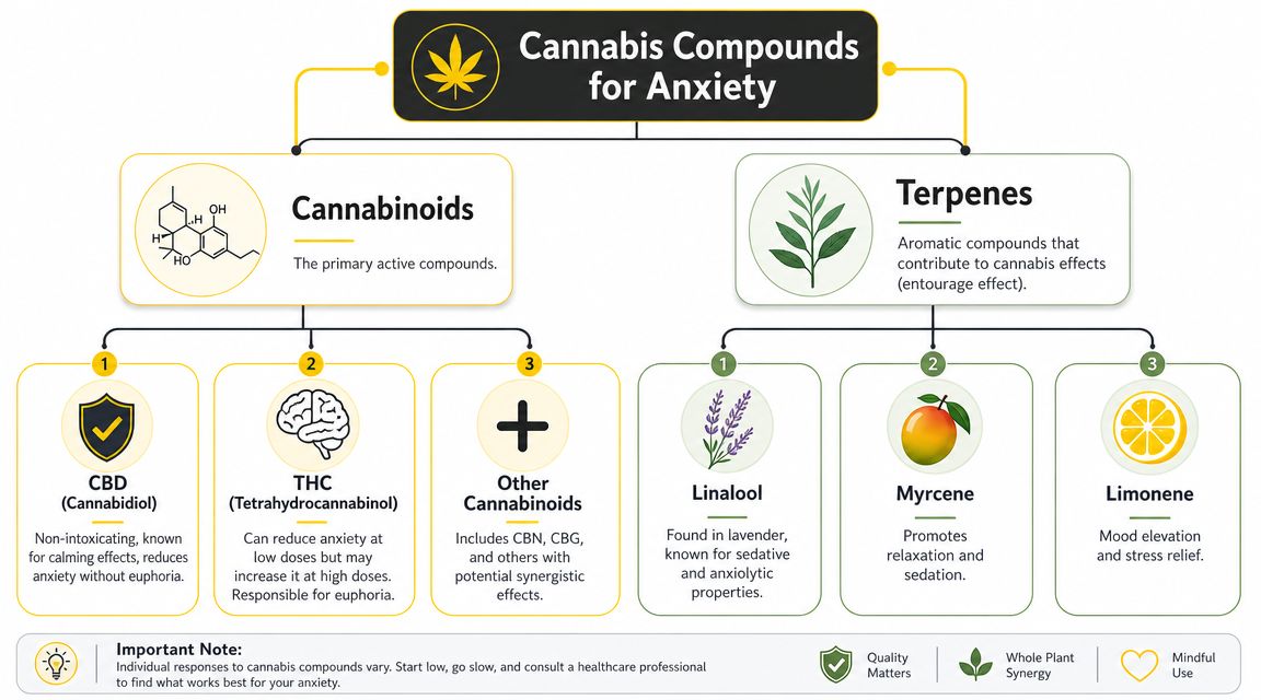 Understanding Cannabinoids and Terpenes for Anxiety