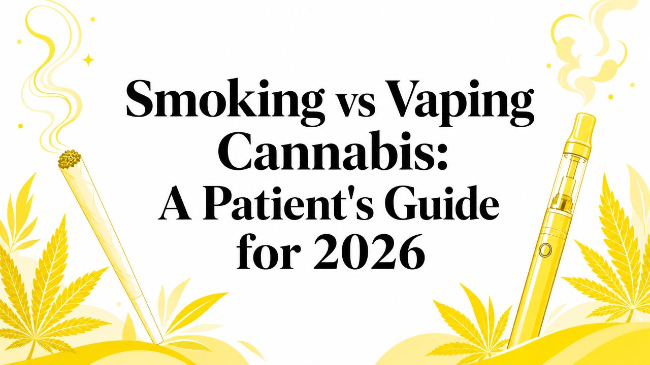 Smoking vs Vaping Cannabis: A Patient's Guide for 2026