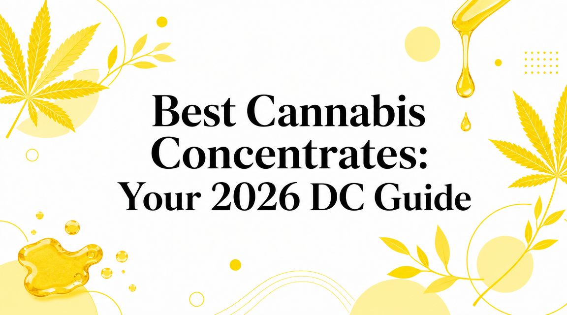 Best Cannabis Concentrates: Your 2026 DC Guide