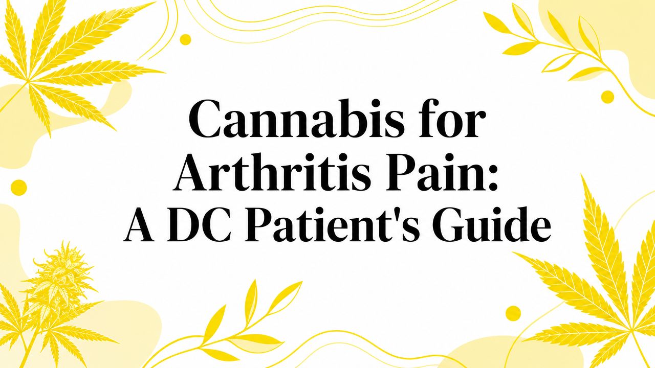 Cannabis for Arthritis Pain: A DC Patient's Guide