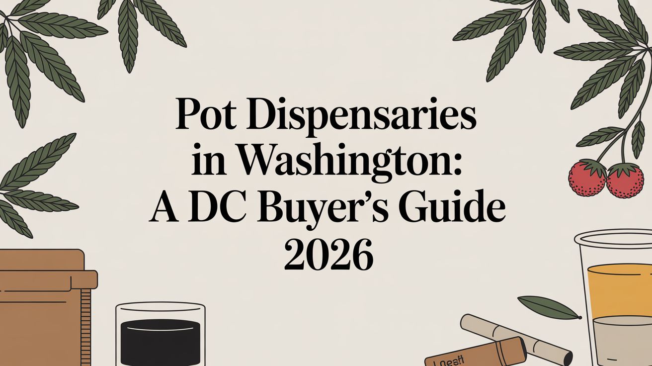 Pot Dispensaries in Washington: A DC Buyer's Guide 2026