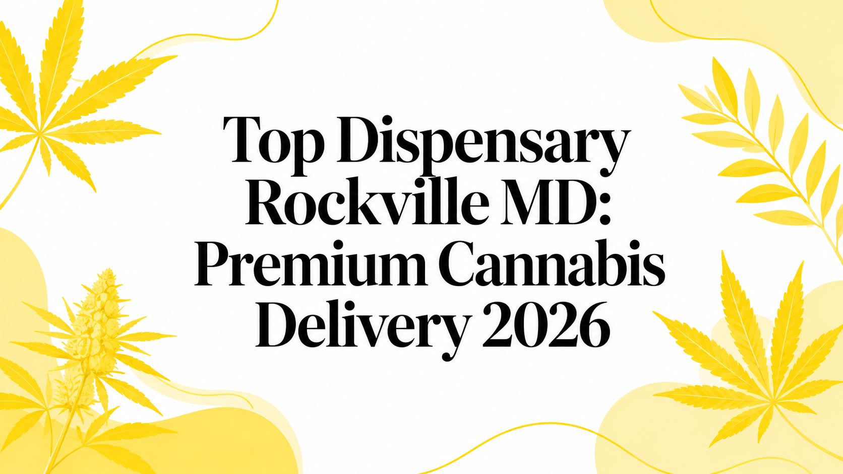 Top Dispensary Rockville MD: Premium Cannabis Delivery 2026
