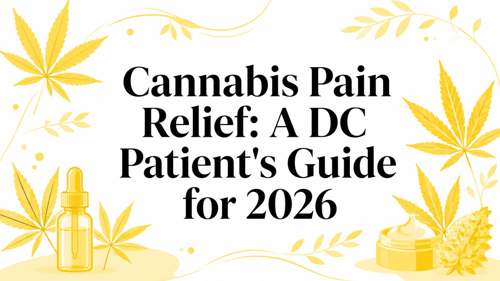 Cannabis Pain Relief: A DC Patient's Guide for 2026