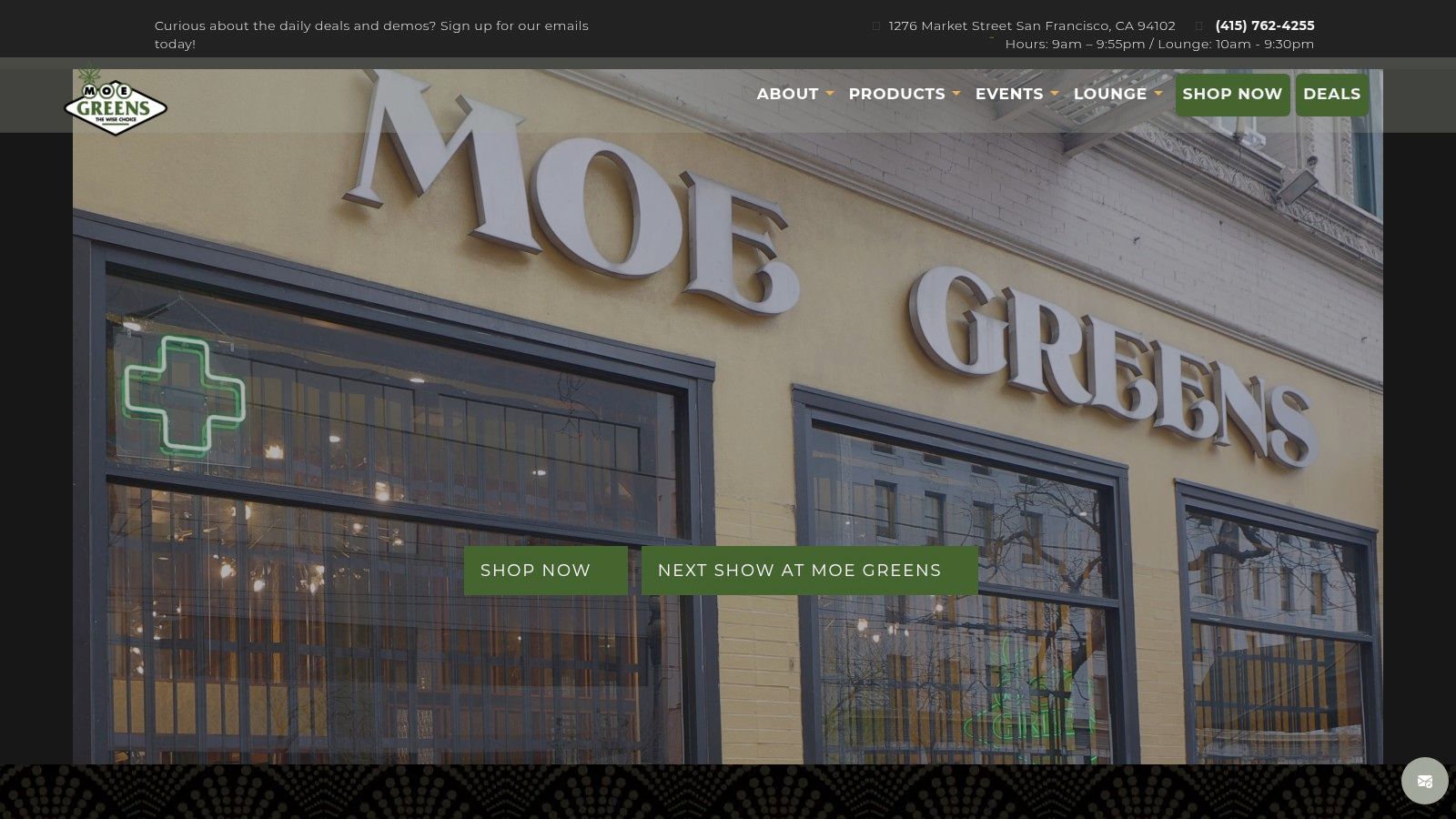 Moe Greens Dispensary and Lounge