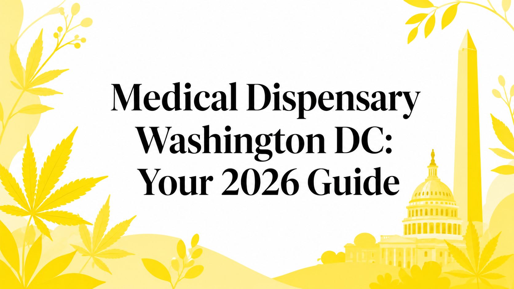 Medical Dispensary Washington DC: Your 2026 Guide