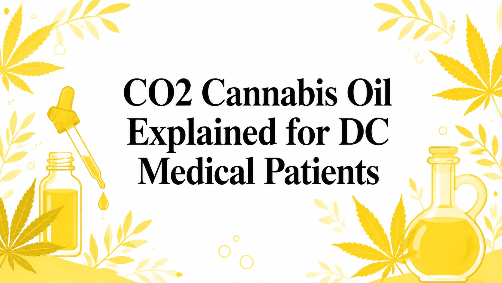 CO2 Cannabis Oil Explained for DC Medical Patients