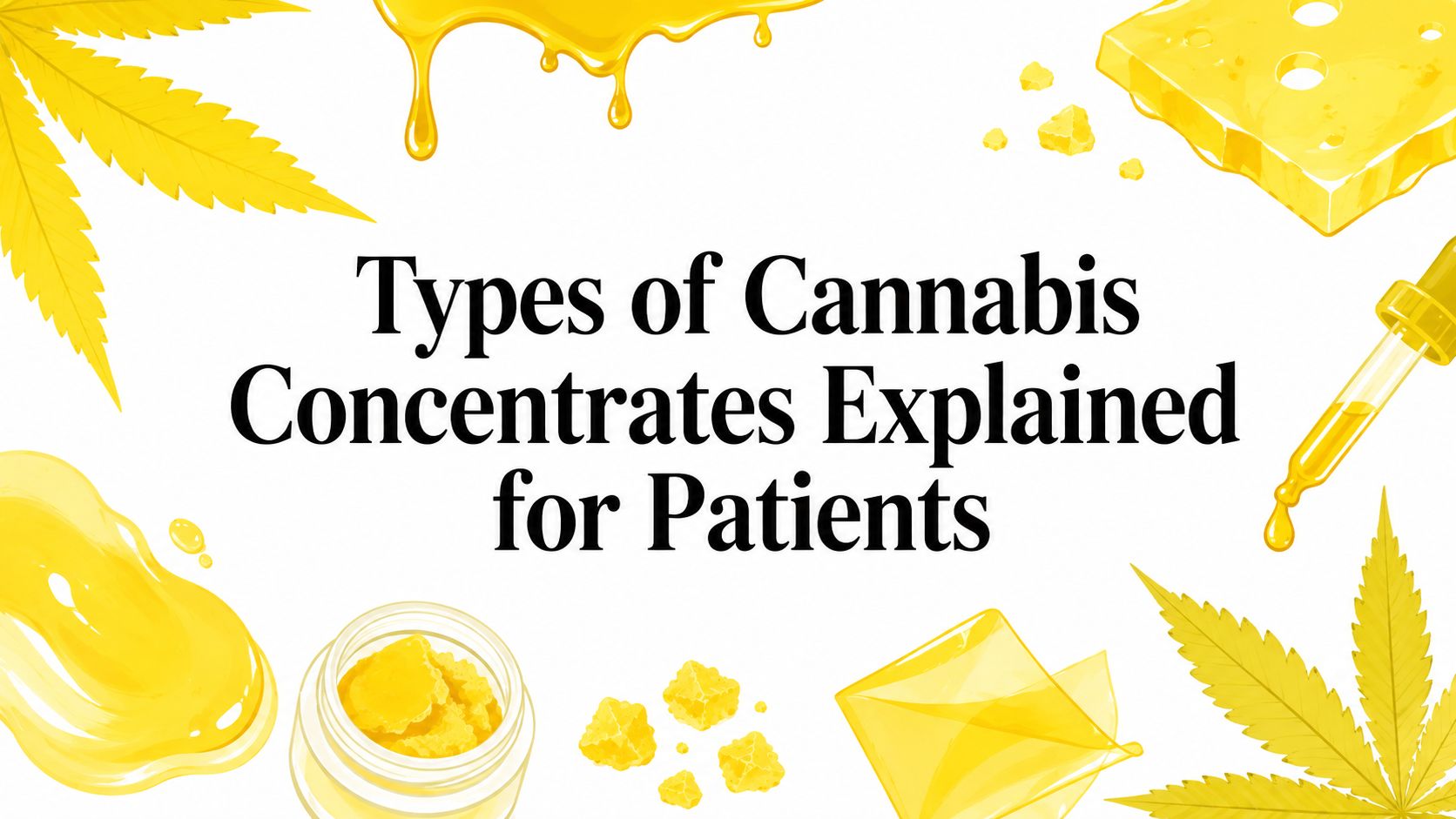 Types of Cannabis Concentrates Explained for Patients