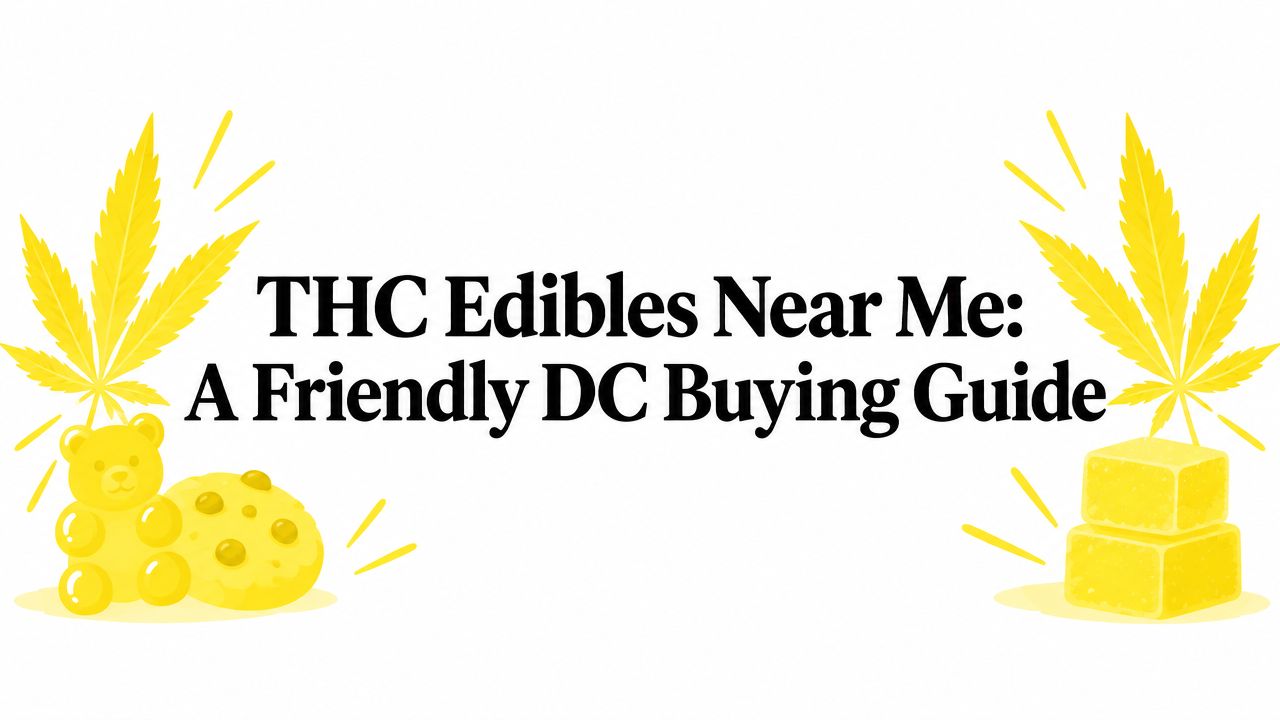 THC Edibles Near Me: A Friendly DC Buying Guide