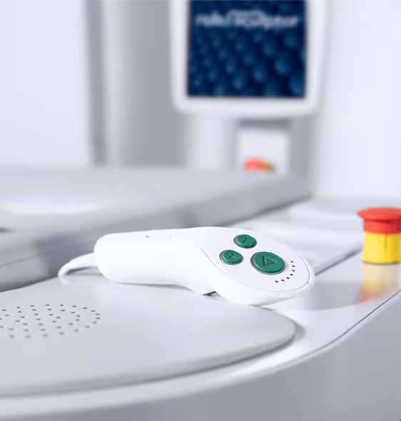 A massage table controller